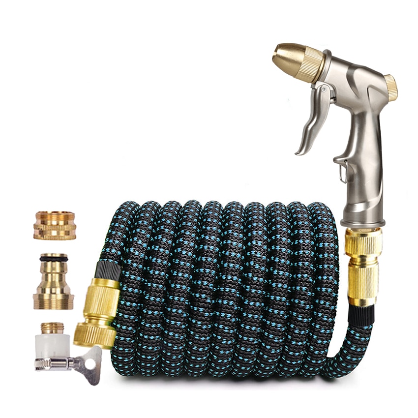 Expandable Garden Hose with Sprayer Kit