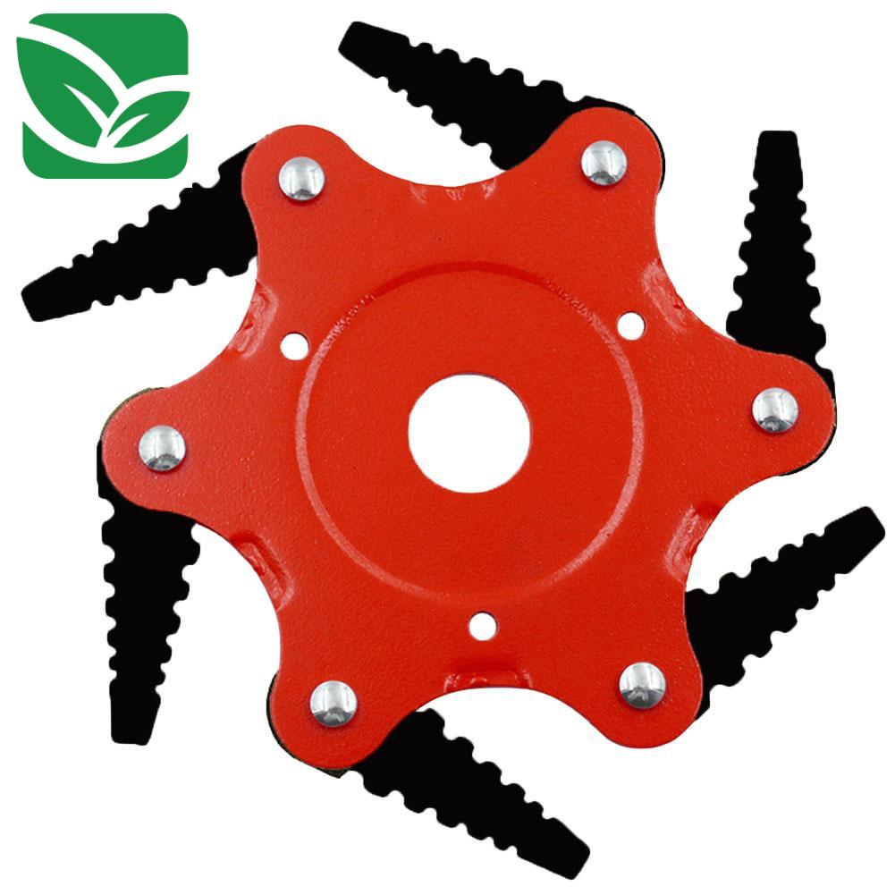 Cuchilla de acero de corte de hierba para desbrozadora